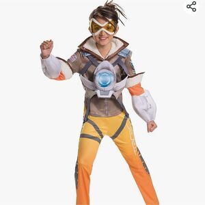Overwatch Tracer Kids XL Halloween Costume - New